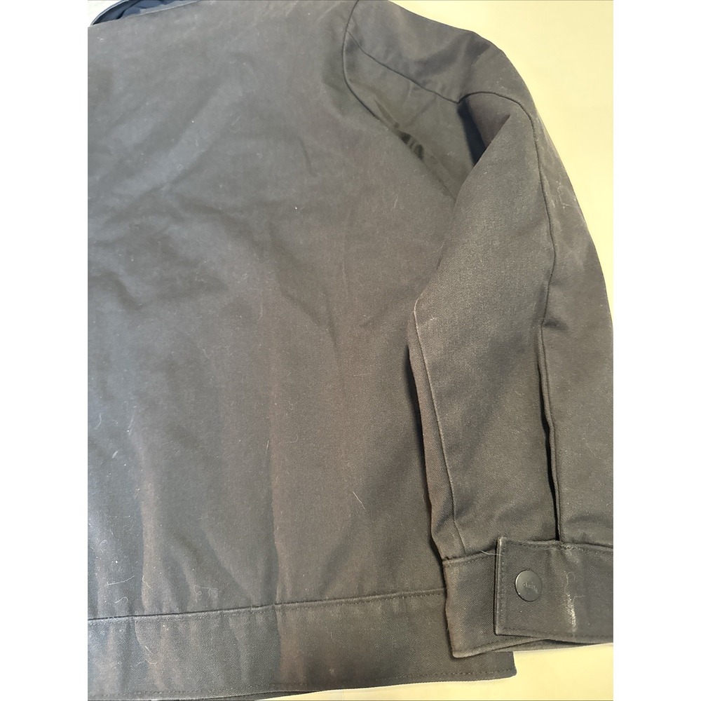 Zara Dnwr Denim Jacket Men's Size Small Black - Picture 9 of 10